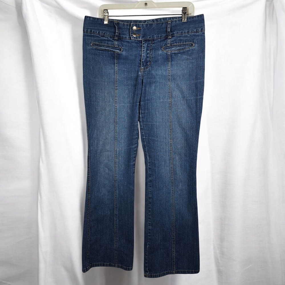 Vintage 90s NY Jeans New York‎ Company Women Size 10 Blue Denim Bootcut Mid Rise